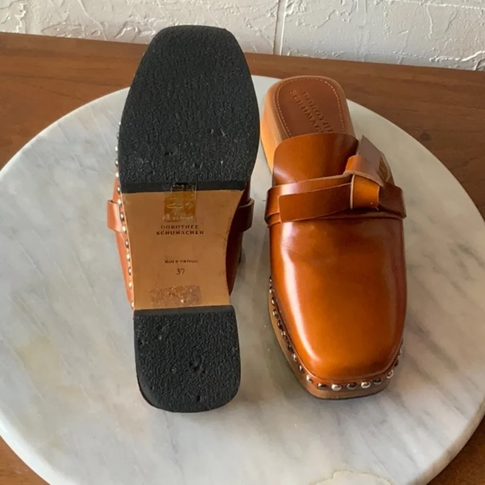 Dorothee Schumacher leather mules / clogs - Picture 13 of 14